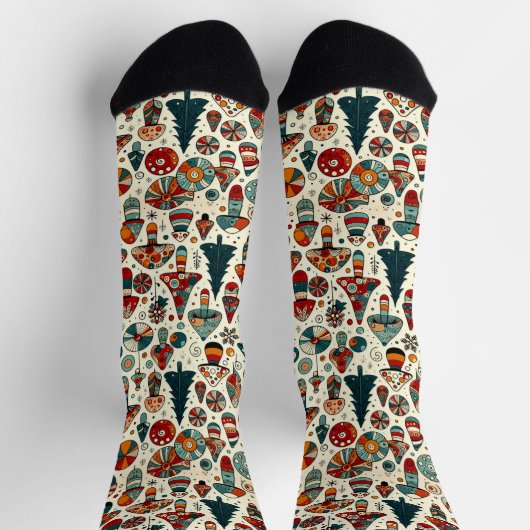 Festlicher Fungi Socken (Oben)