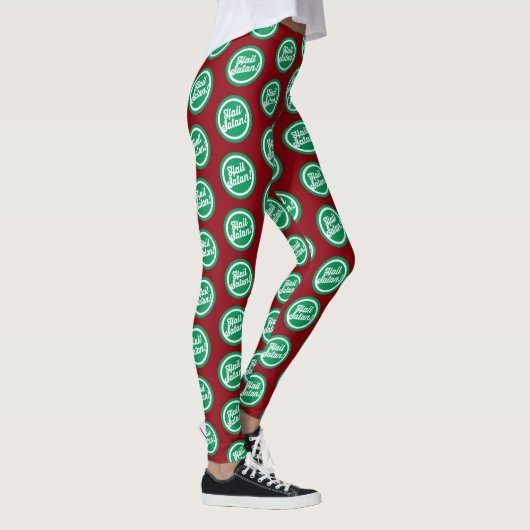 Festlicher Hagel Satan Leggings (Rechts)