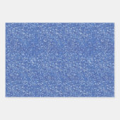 Festlicher Hanukkah Menorah Glitzer Geschenkpapier Set (Vorderseite 2)