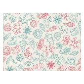 festlicher Hintergrund, festliche Farbmuster, Tischdecke (Vorderseite (Horizontal))