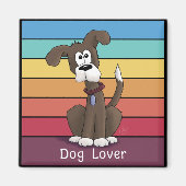 Festlicher Hund Lover Magnet (Vorne)
