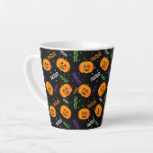 Festlicher Jack-O'-Lantern Milchtasse (Linke Ecke)