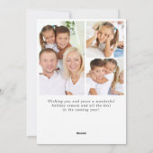 Festlicher Kiefernzweig Weihnachten 4 FOTO (Rückseite)