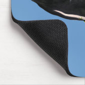 Festlicher Killerwal Mousepad (Ecke)