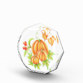 Festlicher Kürbisstrauch Fotoblock (Rechts)