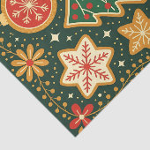 Festlicher Lebkuchen Weihnachtsfeiertag Seidenpapier (Ausschnitt)