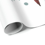Festlicher Libellenglanz Geschenkpapier (Rolleneckpunkt)