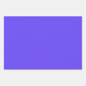 Festlicher Lila Schneeflocken Weihnachtsbaum Geschenkpapier Set (Vorderseite 2)