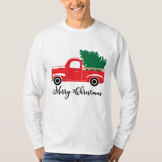 Festlicher LKW Holiday mens T - Shirt (Vorderseite)