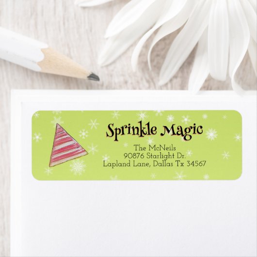 Festlicher Minimaler Weihnachtshandgezeichneter El (Insitu)