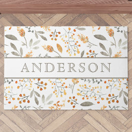 Festlicher Name der Wasserfarbenfolien Fußmatte