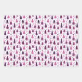 Festlicher Niedlicher moderner Minimalistischer We Geschenkpapier Set (Vorderseite 2)