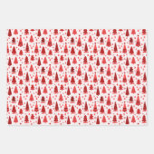 Festlicher Niedlicher moderner Minimalistischer We Geschenkpapier Set (Vorderseite)