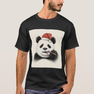 Festlicher Panda T-Shirt