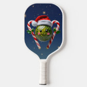 Festlicher Pickleball Cheer Schläger (Rückseite)