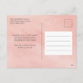 Festlicher Pink Frohe Weihnachten Niedlicher Black (Rückseite)