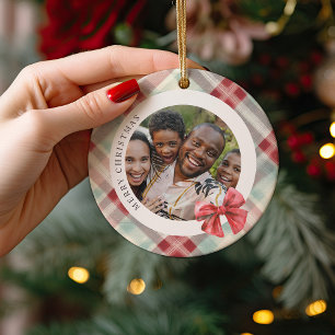 Festlicher Plaid 2 Foto Weihnachten Feiertag Keramik Ornament
