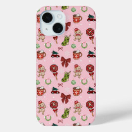 Festlicher rosa Lebkuchen-Weihnachtshandycover Case-Mate iPhone Hülle