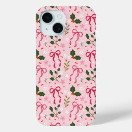 Festlicher rosa Telefon-Hülle mit Schleife Case-Mate iPhone Hülle
