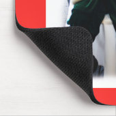 Festlicher Santa Mousepad (Ecke)
