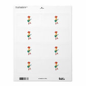 Festlicher Skelettgitarrist (Vorne)