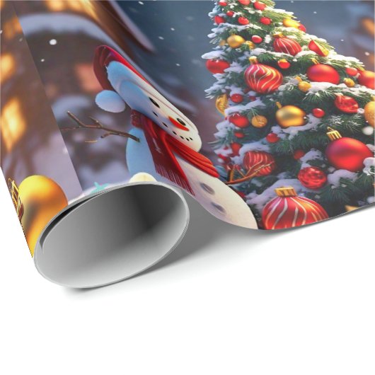 "Festlicher Sparkle" Geschenkpapier (Rolleneckpunkt)