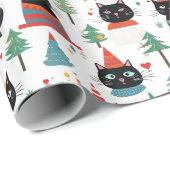 Festlicher Spaß Weihnachtsgeschenk Wrap Geschenkpapier (Rolleneckpunkt)