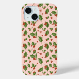 Festlicher Stechpalmen-Beeren-Telefoncase Case-Mate iPhone Hülle
