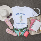 Festlicher T - Shirt an der Küste