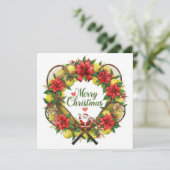 Festlicher Tenniskranz zu Weihnachten (Stehend Vorderseite)