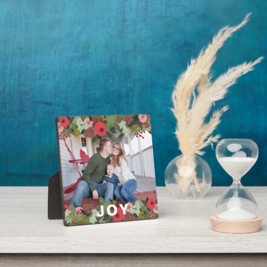 Festlicher Urlaub Botanische Freude Art Weihnachts Fotoplatte (InSitu)