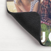 Festlicher Urlaub Botanische Freude Art Weihnachts Mousepad (Ecke)