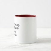 Festlicher Urlaub Drink, Unglaublich witzig Sprich Tasse (Zentrum)