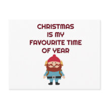 Festlicher Urlaub Postkarte