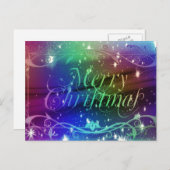 Festlicher Urlaub Postkarte (Vorne/Hinten)