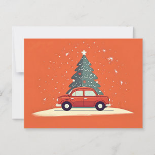 Festlicher Urlaub Postkarte