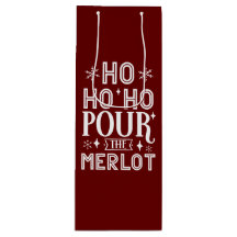 Festlicher Urlaub Tasche Wein