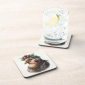 Festlicher Urlaub / Weihnachtsgebäck Untersetzer (Rechte Seite)