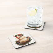 Festlicher Urlaub / Weihnachtsgebäck Untersetzer (Rechte Seite)