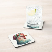 Festlicher Urlaub / Weihnachtsgebäck Untersetzer (Rechte Seite)