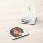 Festlicher Urlaub / Weihnachtsgebäck Untersetzer (Rechte Seite)