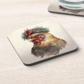 Festlicher Urlaub / Weihnachtsgebäck Untersetzer (Linke Seite)