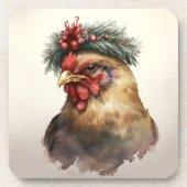 Festlicher Urlaub / Weihnachtsgebäck Untersetzer (Vorderseite)