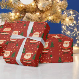 Festlicher Urlaubsglanz Geschenkpapier