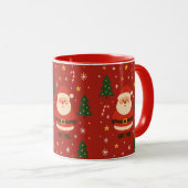Festlicher Urlaubsglanz Tasse (VorderseiteRechts)