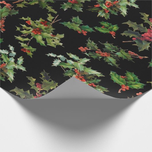 Festlicher Vintager, heiliger Hintergrund Geschenkpapier (Ecke)