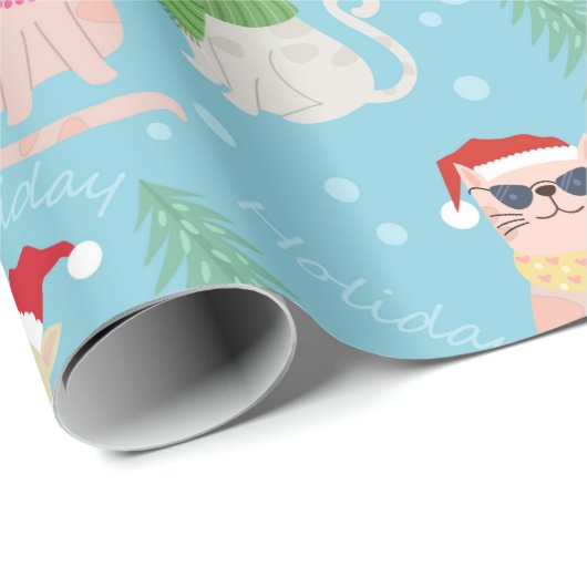 Festlicher Weihnachtsbaum des Geschenkpapier (Rolleneckpunkt)