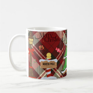 Festlicher Weihnachtsbaum-Sapin-Feiertags-Keramikb Kaffeetasse