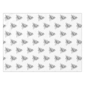 Festlicher Weihnachtsbaum Zeichnend Pattern Urlaub Tischdecke (Vorderseite (Horizontal))