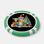 Festlicher Weihnachtscocktail gratis trinken Pokerchips (Einzeln)